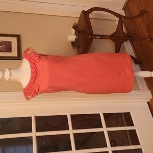 Coral TRINA TURK summer dress 6